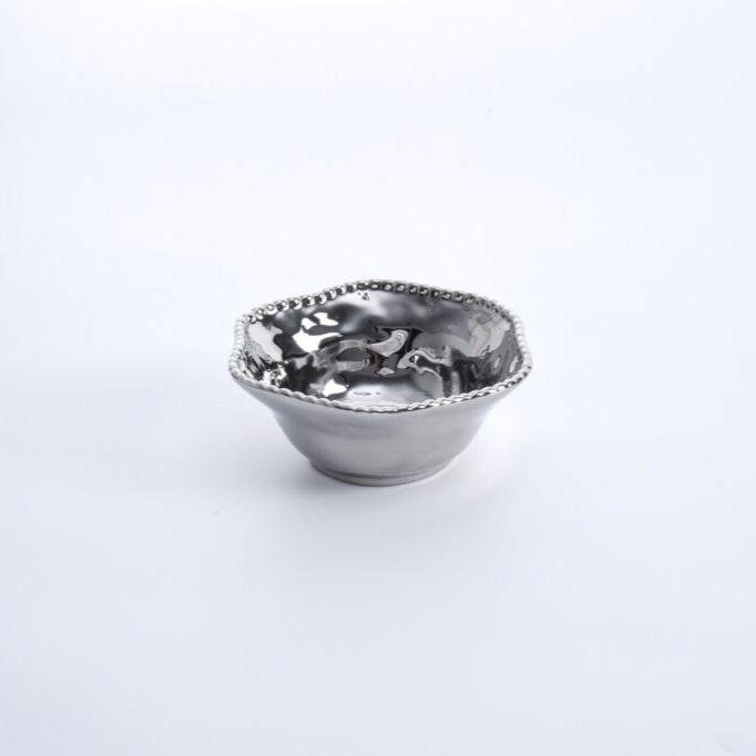 BOWL MEDIANO 6 × 6 × 2.75 - PLATA