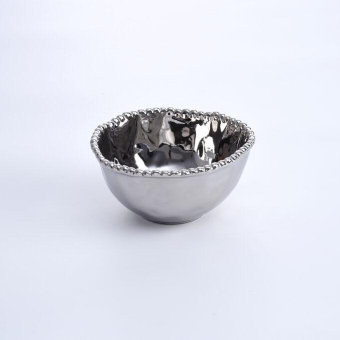 BOWL PEQUEÑO 5 × 5.5 × 2.75 - PLATA