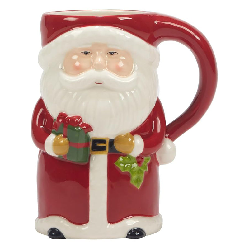 TAZA NAVIDEÑA DE SANTA 3-D