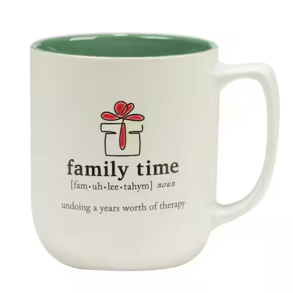 TAZA NAVIDEÑA FUN GREEN 16 OZ