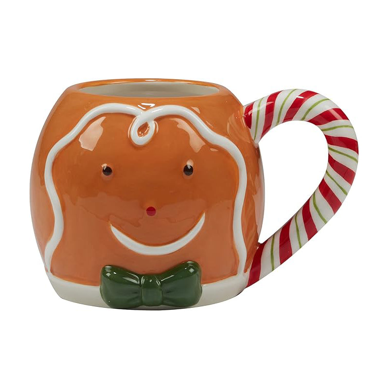 HOLIDAY MAGIC - TAZA NAVIDEÑA DE PAN DE JENGIBRE 3-D