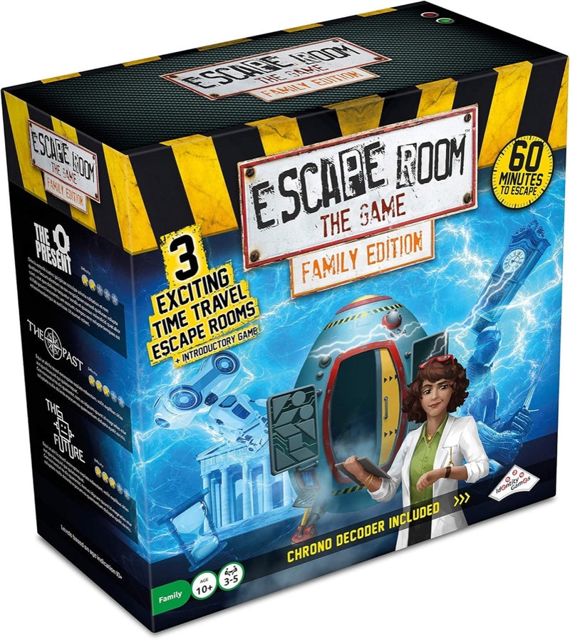 ESCAPE ROOM, EDICION FAMILIAR : VIAJE EN EL TIEMPO ESCAPE ROOM, EDICION FAMILIAR : VIAJE EN EL TIEMPO