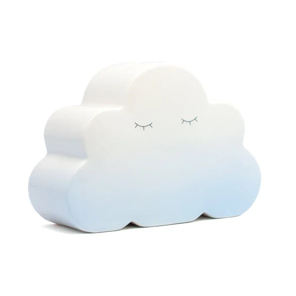 CHILD TO CHERISH ALCANCIA DE CERAMICA-CLOUD OMBRE BLUE