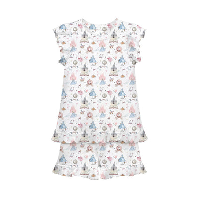 PIJAMA MANGA CORTA PARA NIÑA CINDERELLA 2-3