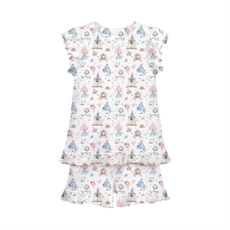 PIJAMA MANGA CORTA PARA BEBE CINDERELLA  9-12
