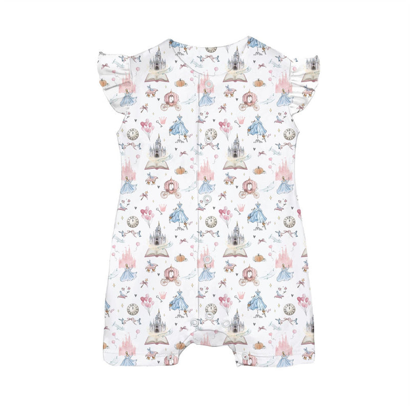 ROMPER MANGA CORTA NIÑA CINDERELLA 9-12