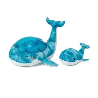FAMILIA DE BALLENAS PELUCHE DIFUNDE LUZ, AZUL FAMILIA DE BALLENAS PELUCHE DIFUNDE LUZ, AZUL