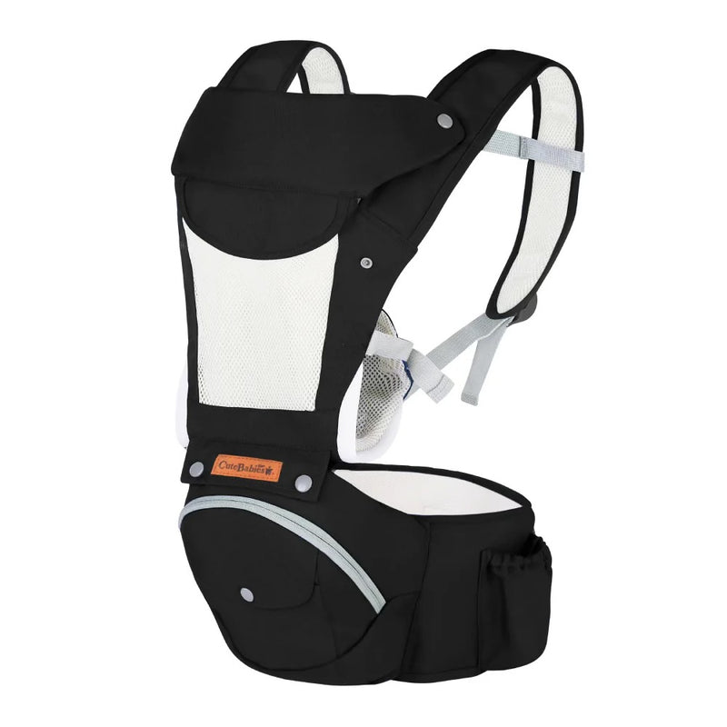 BABY CARRIER 8 EN 1 HIP SEAT NEGRO BABY CARRIER 8 EN 1 HIP SEAT NEGRO