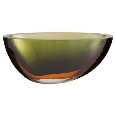 CUENCO PLUTO GREEN ORANGE-LARGE