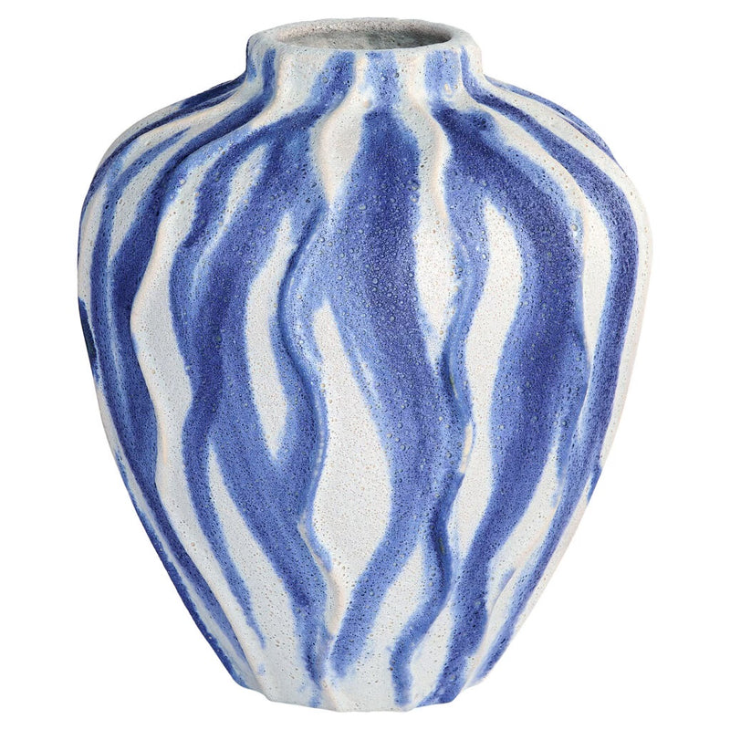 JARRÓN ASTER BLUE- LARGE