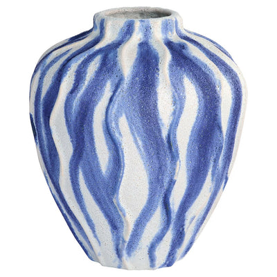 JARRÓN ASTER BLUE- LARGE