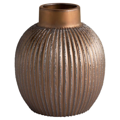 JARRÓN STARSHIP  METALLIC BRONZE-SMALL