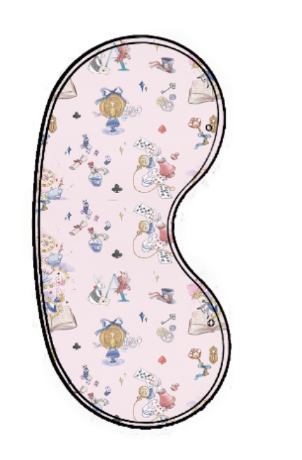 BABERO PARA BEBES CON BROCHE-ALICE IN WORLD