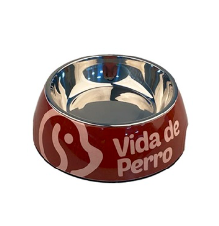 Vida De Perro Tazón Redondo Pequeño 6002R