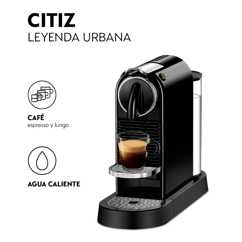 Cafetera Citiz Black Original Nespresso