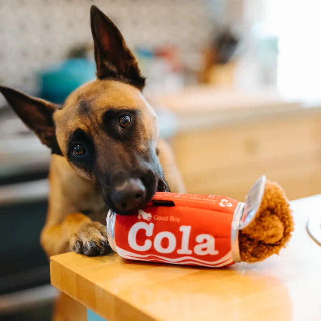 COCA COLA JUGUETE DE PERRO - ROJO