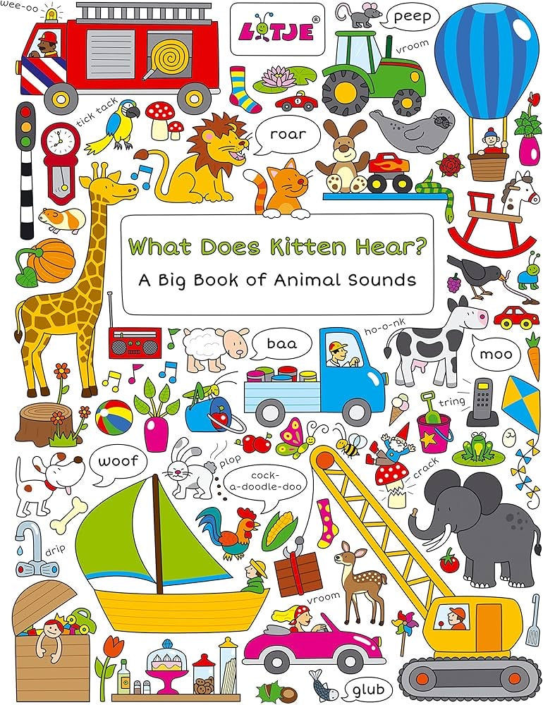 LIBRO WHAT DOES KITTEN HEAR