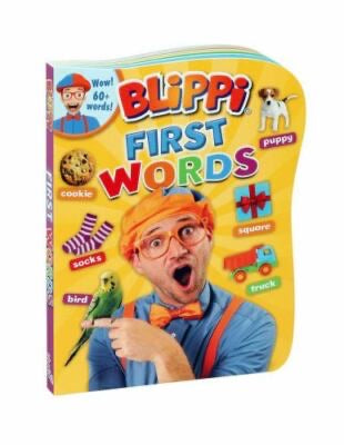 LIBRO-BLIPPI 1ST WORDS-BOARD