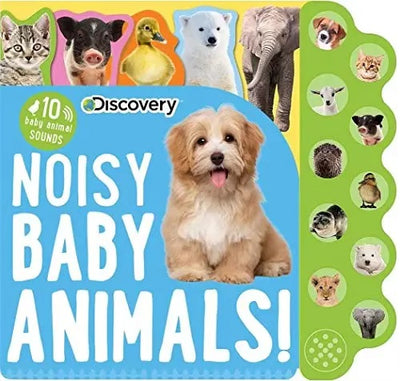 LIBRO DISCOVERY NOISY BABY ANIMALS SOUND BOOK