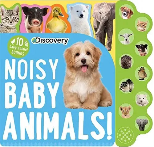 LIBRO DISCOVERY NOISY BABY ANIMALS SOUND BOOK
