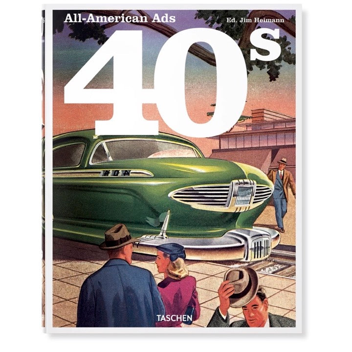 LIBRO ANUNCIOS TOTALMENTE AMERICANOS DE LOS AÑOS 40