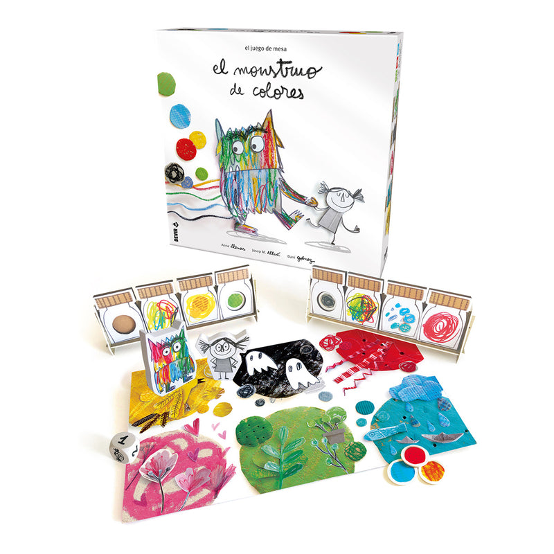 JUEGO DE MESA EL MONSTRUO DE COLORES