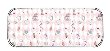 BABERO RECTANGULAR DAIMONDPINK 48X25CM