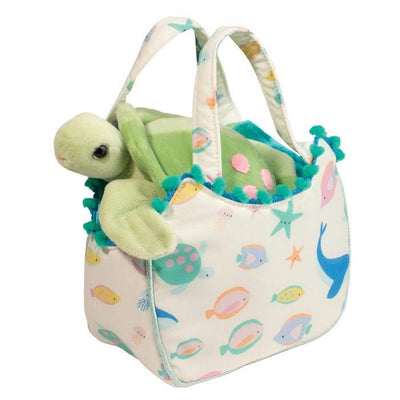 BOLSO SASY SAK CON TORTUGA DE PELUCHE 6.5" BOLSO SASY SAK CON TORTUGA DE PELUCHE 6.5"