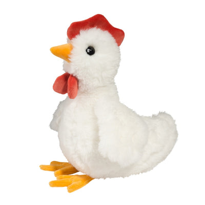 PELUCHE POLLO BOBBIE BLANCO 9.5" PELUCHE POLLO BOBBIE BLANCO 9.5"