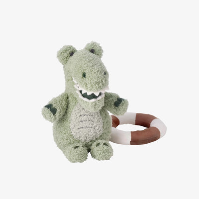 PELUCHE COCODRILO CON PRESERVADOR DE SEGURIDAD VERDE PELUCHE COCODRILO CON PRESERVADOR DE SEGURIDAD VERDE
