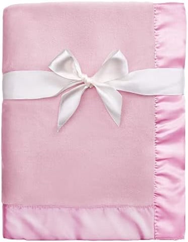 MANTA PARA BEBÉ 40x30 COLOR ROSA MANTA PARA BEBÉ  ROSA