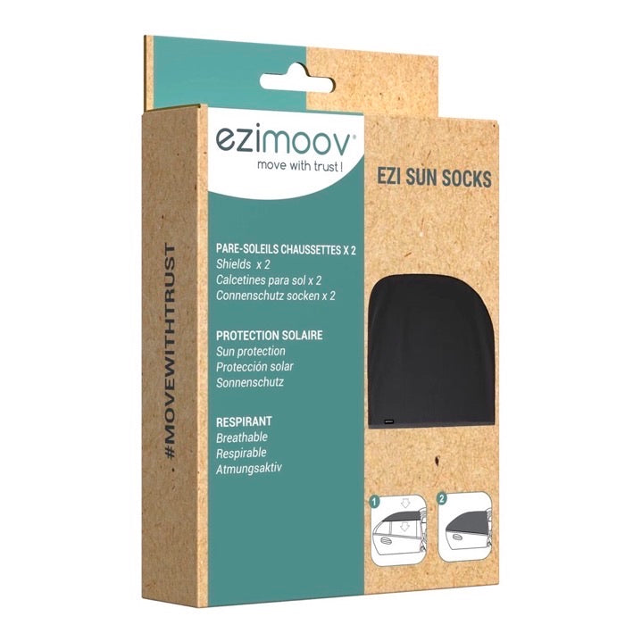 EZIMOOV CALCENINA PARA SOL PARA COCHE X2 (MEDIANOS) EZIMOOV PARASOL PARA COCHE X2 (MEDIANOS)