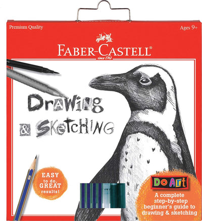 FABER CASTELL - KIT DE ARTE PARA DIBUJAR FABER CASTELL - KIT DE ARTE PARA DIBUJAR