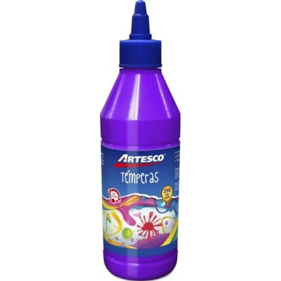 BOTELLA DE 8OZ DE TEMPERA MORADO BOTELLA DE 8OZ DE TEMPERA MORADO