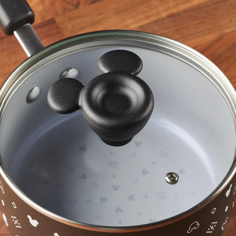 FARBERWARE DISNEY CACEROLA ANTIADHERENTE  CON TAPA 2QT NEGRO FARBERWARE DISNEY CACEROLA ANTIADHERENTE  CON TAPA 2QT NEGRO