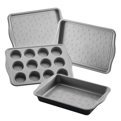 FARBERWARE DISNEY SET DE 4  MOLDES PARA HORNEAR FARBERWARE DISNEY SET DE 4  MOLDES PARA HORNEAR