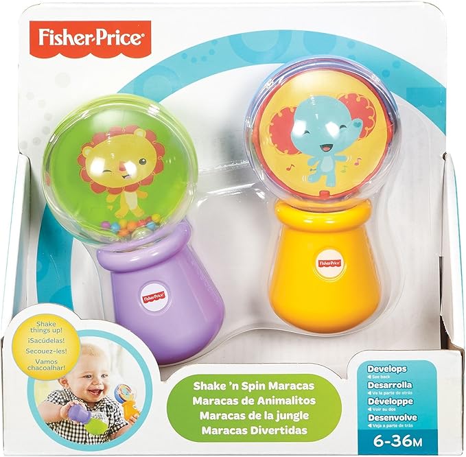 FISHER PRICE MARACAS DE ANIMALITOS