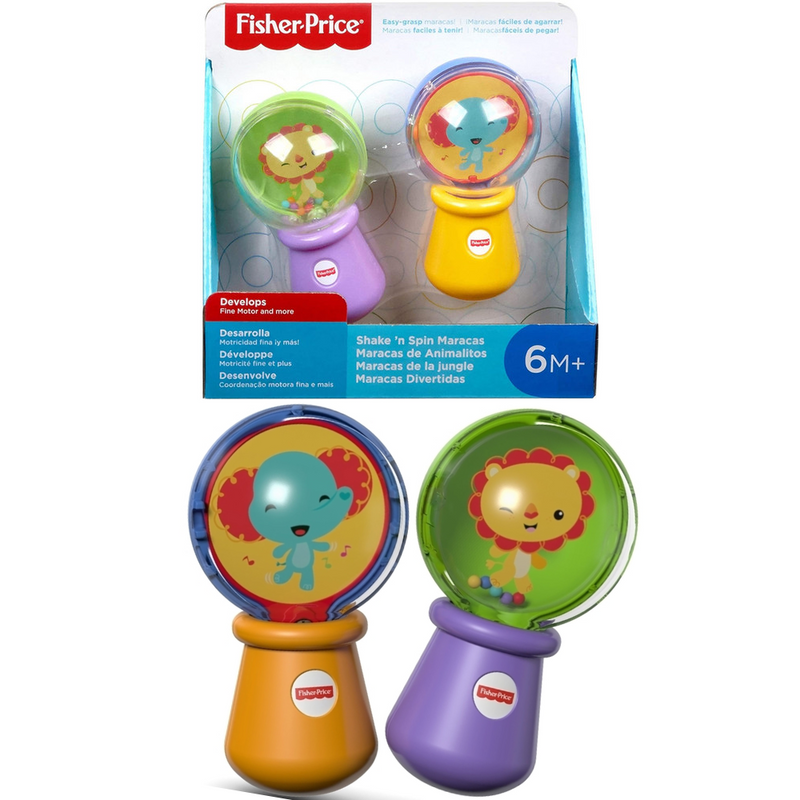 FISHER PRICE MARACAS DE ANIMALITOS