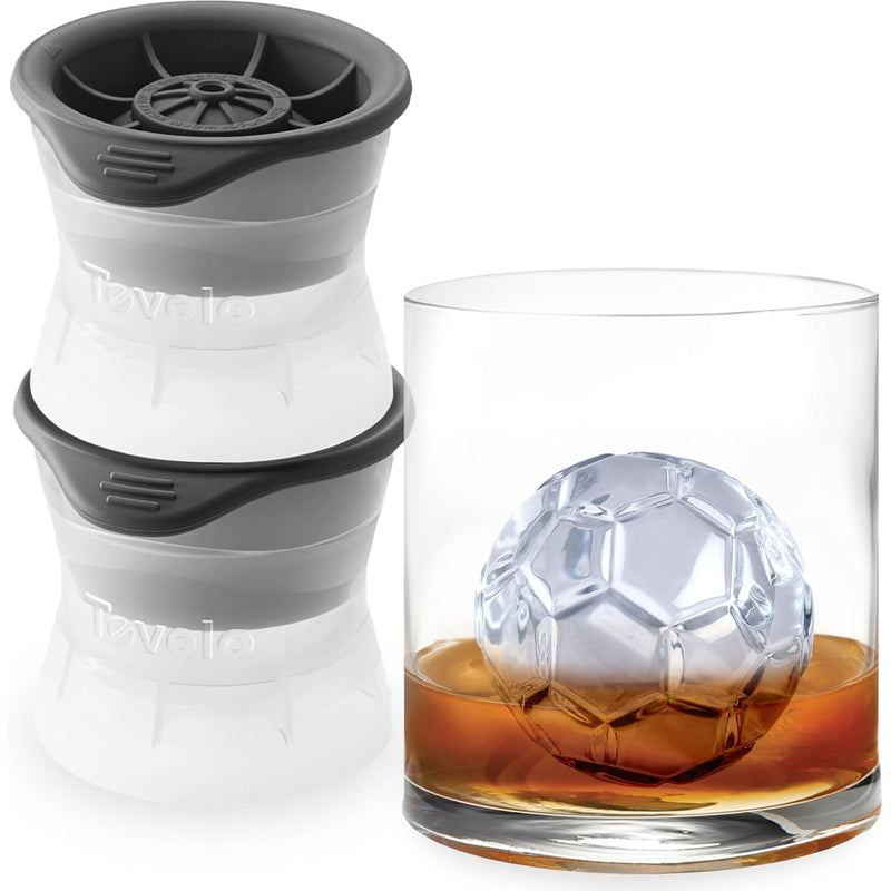 VASO PARA WISKEY CON MOLDE PARA HIELO (SOCCER) 12oz VASO PARA WISKEY CON MOLDE PARA HIELO (SOCCER) 12oz