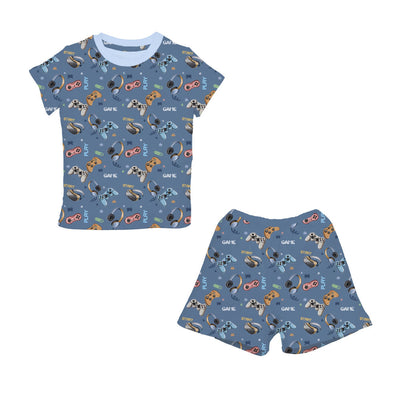 PIJAMA PARA BEBE MANGA LARGA GAME 9-12