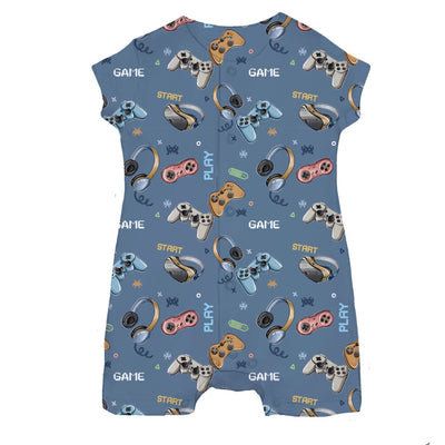 ROMPER MANGA CORTA PARA BEBE GAME  1-3
