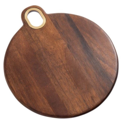 TABLA DE CORTAR REDONDO DE  MADERA 12X13PULG. TABLA DE CORTAR REDONDO DE  MADERA 12X13PULG.