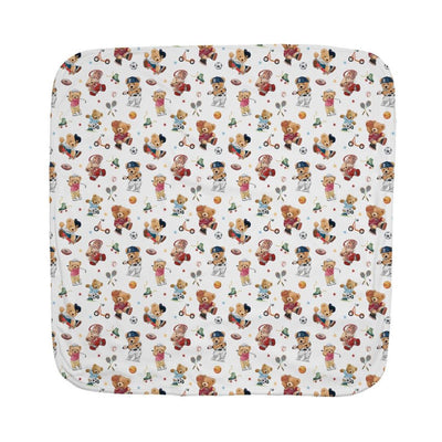 FRAZADA GOLDENBEARS 75X75 CM NB-OS