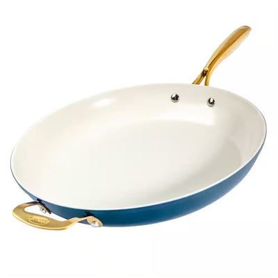 SARTEN GOTHAM 14" AZUL CON CREMA SARTEN GOTHAM 14" AZUL CON CREMA