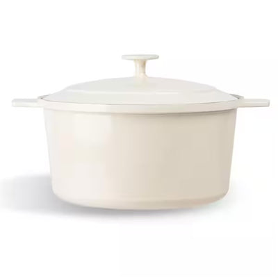 GOTHAM STEEL OLLA CON TAPA PARA HORNO 5QT CREMA PASTEL GOTHAM STEEL OLLA CON TAPA PARA HORNO 5QT CREMA PASTEL