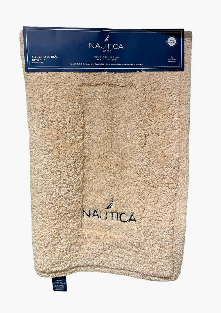 Alfombra de Baño 40X60cm Crema