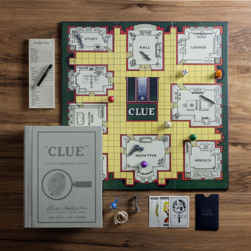 CLUE EDICIÓN DE ESTANTE VINTAGE CON REENVÍOS