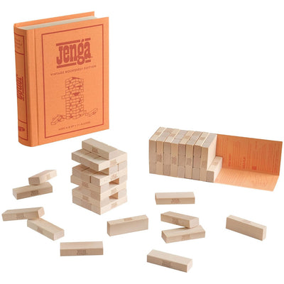 JUEGO DE MESA JENGA- VINTAGE BOOKSHELF EDITION JUEGO DE MESA JENGA- VINTAGE BOOKSHELF EDITION