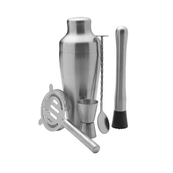 SET DE HERRAMIENTAS PARA BAR ACERO INOX 5 PC SET DE HERRAMIENTAS PARA BAR ACERO INOX 5 PC