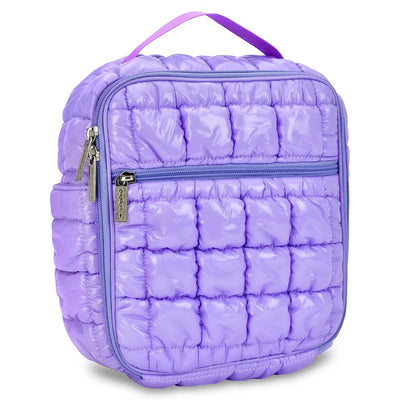LONCHERA PUFFER SHINY-LAVANDA